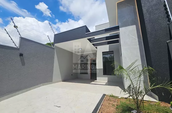 MCMV - Casa NOVA a venda, 3 quartos sendo 1 suíte, Loteamento Batel, Maringá PR - Foto 3