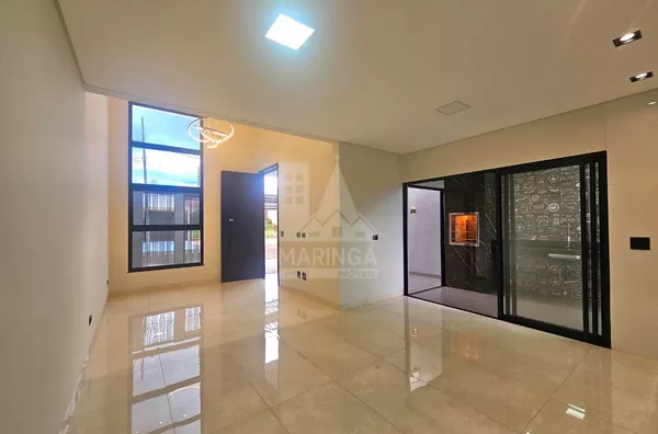 COZINHA E SALA - Casa RECEM FINALIZADA a venda, 3 quartos (1 suíte), Ecovalley Ecologic City, Sarandi PR