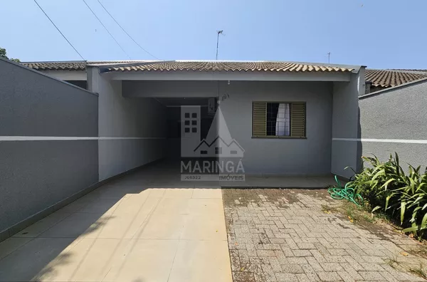 Casa venda Maringá 3 quartos, mobiliada, Gourmet com churrasqueira, aceita financiamento, Jd. Madrid