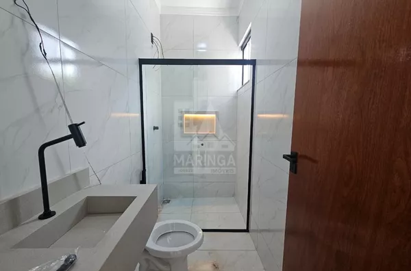 MCMV - Casa NOVA a venda, 3 quartos sendo 1 suíte, Loteamento Batel, Maringá PR - Foto 17