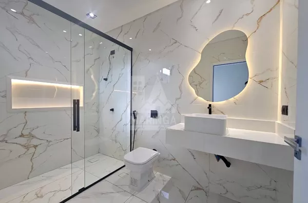 BANHEIRO SUITE - Casa RECEM FINALIZADA a venda, 3 quartos (1 suíte), Ecovalley Ecologic City, Sarandi PR