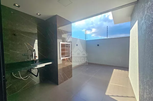 AREA GOURMET 1 - Casa NOVA a venda, 3 quartos (1 suíte), Ecovalley Ecologic City, Sarandi PR