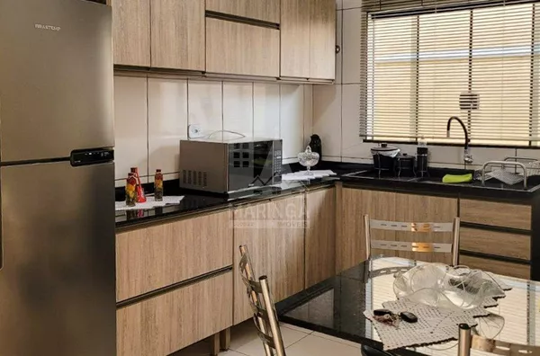 Cozinha 2 casa 3 quartos no Jd. Nova Independência em Sarandi