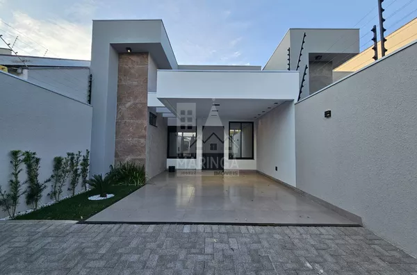 Casa NOVA para venda com 3 quartos sendo 1 suíte, Jardim Monte Rei, Maringá PR