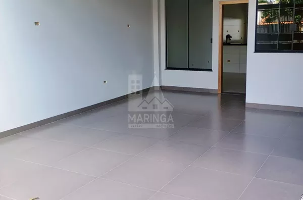 Casa nova para venda, 3 quartos sendo 1 suíte, área gourmet com churrasqueira, Novo Alvorada, Maringá