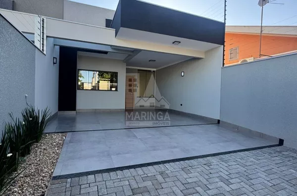 Casa NOVA para venda, 3 quartos sendo 1 suíte, Jardim Universo, Maringá PR