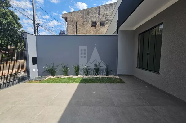 SEMI MOBILIADA - Casa NOVA 3 quartos (1 suíte) Jardim Itaparica, Maringá PR (MCMV)