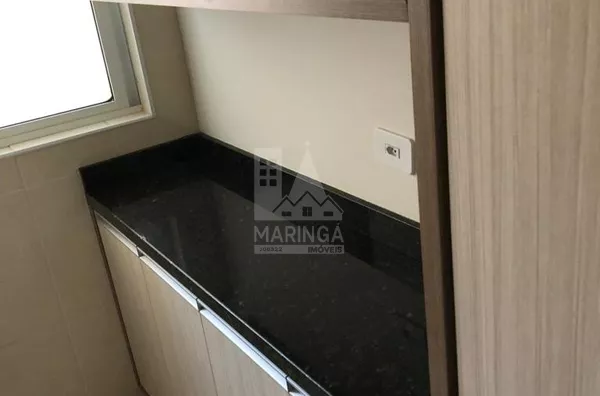 Planejados do apartamento semi mobiliado de 2 quartos em Mandaguaçu