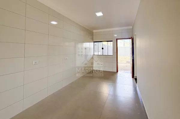 Cozinha da casa 3 quartos (1 suíte) Jardim Paulista em Maringá