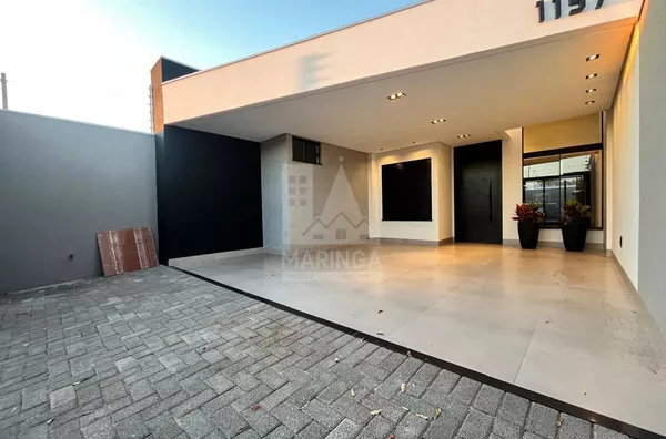 Casa NOVA para venda, 3 quartos sendo 1 suíte, Jardim Ipanema, Maringá PR