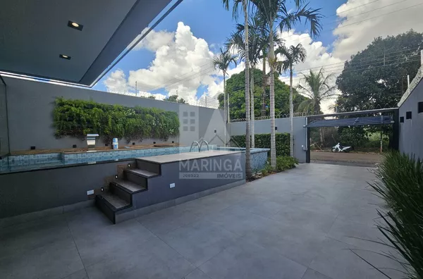 Sobrado Mobiliado com Piscina para venda, 3 quartos sendo 1 suíte, Jardim Favoretto, Maringá PR