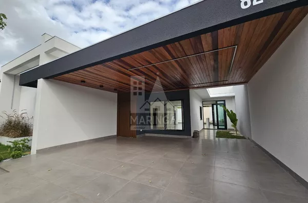 Casa NOVA para venda, 3 suítes, Piscina, 3 vagas de garagem, Parque Avenida, Maringá PR