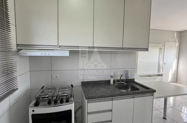Apartamento venda Maringa mobiliado, 2 quartos, suíte, sacada, churrasqueira, Premiatto, Zona 05, Maringá