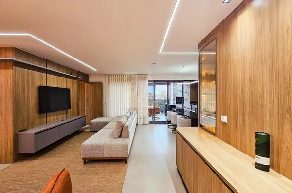 EVIDENCE | PLAENGE - Apartamento MOBILIADO e DECORADO a venda, 3 suítes, Zona 03, Maringá PR - PORTEIRA FEHCADA - Foto 4