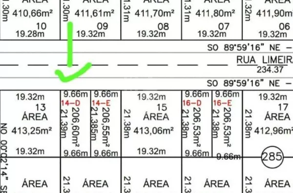 Terreno para venda, 206m², Jardim Campos, Maringá