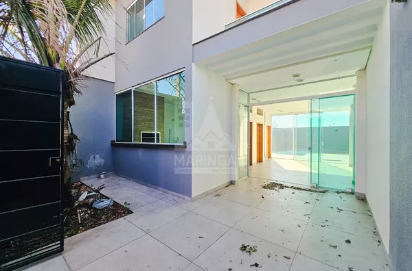 Sobrado com piscina, 3 quartos (1 suíte) no Ecovalley