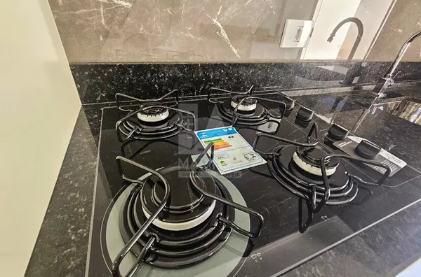 Fogão cooktop da casa de 3 quartos (1 suíte) Parque Hortência
