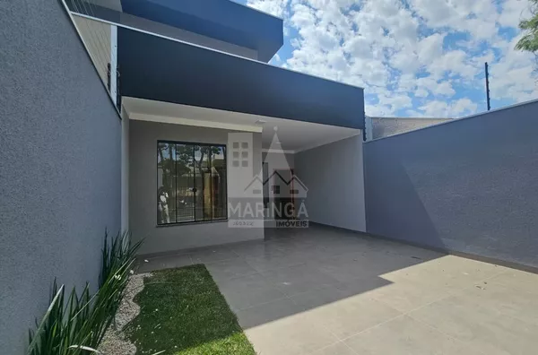 SEMI MOBILIADA - Casa NOVA 3 quartos (1 suíte) Jardim Itaparica, Maringá PR (MCMV)