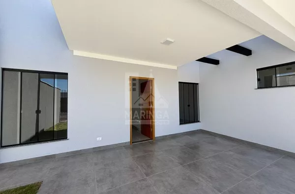 Casa NOVA com AMPLO QUINTAL a venda, 3 quartos (1 suíte), Jardim Paulista IV, Maringá PR