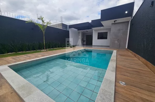Casa NOVA com PISCINA a venda, 3 quarto (sendo 1 suíte), Jd. Freitas, Maringá PR - Foto 34