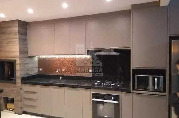 Casa para venda, 3 quartos sendo 1 suíte, com móveis planejados,  Jardim Paulista, Maringá