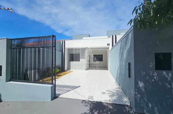 Casa NOVA a venda, 3 quartos sendo 1 suíte, Jardim Três Lagoas, Maringá PR - MCMV