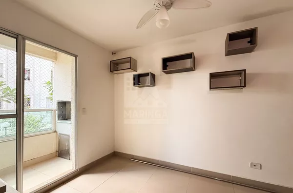 Apê no Spazio Muscat, 3 quartos (1 suíte), sacada, próx. Pq. do Ingá