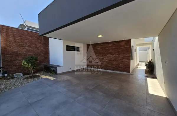 Casa para venda, 3 quartos sendo 1 suíte, corredor lateral, Jardim Munique, Maringá PR