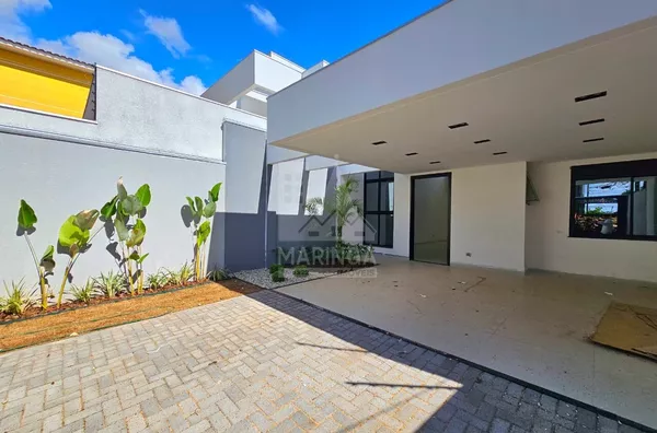 [FASE DE OBRAS] Casa NOVA a venda com 3 quartos (1 suíte), em Maringá PR, Vila Morangueira