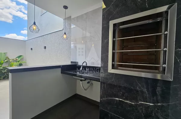 área gourmet 1 MINHA CASA MINHA VIDA - 3 quartos (1 suíte) Ecovalley