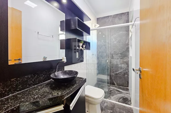 Sobrado com piscina, 3 quartos (1 suíte) no Ecovalley