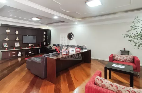 Casa ampla venda Maringá 3 quartos 2 suítes mobiliada, Edícula com churrasqueira no Jardim Imperial