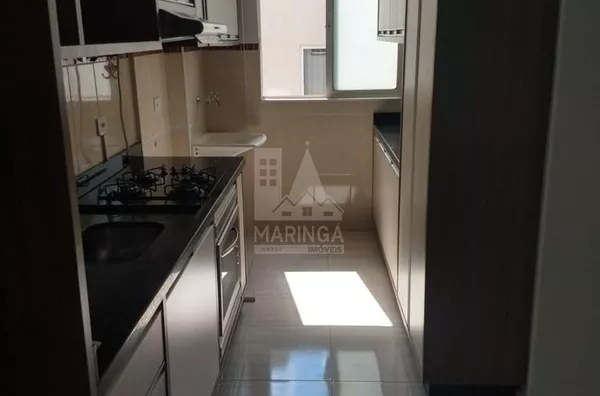 Apartamento para venda, 2 quartos com sacada, semi-mobiliado , Mandaguaçu