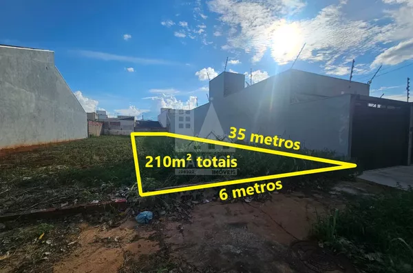 Terreno com 210m² a venda, Jd. Dias, Maringá PR - PRONTO PARA CONSTRUIR - Foto 1