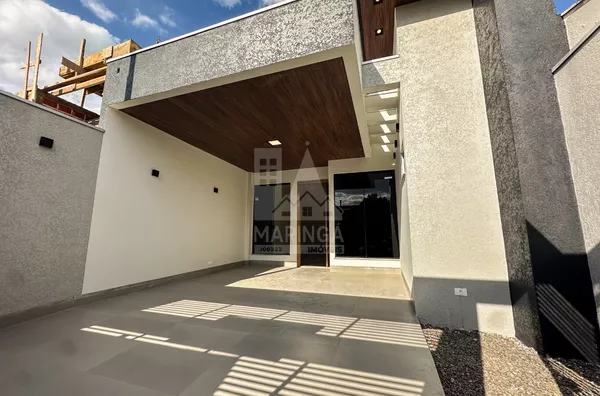 Casa moderna com 3 quartos (1 suíte) no Jd. Oásis