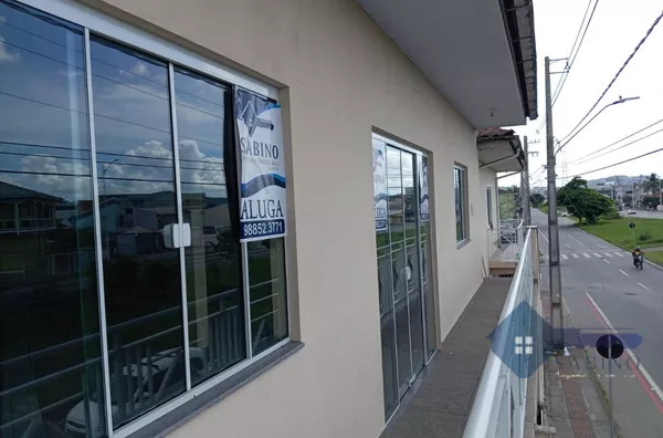 Sala comercial em andar para aluguel,  Passa Vinte, Palhoça