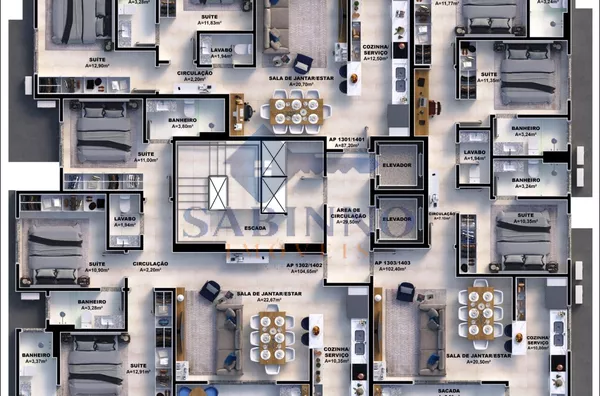 Apartamento para venda 2 quarto(s) pedra branca palhoça - Foto 14