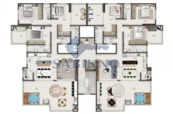 Apartamento para venda 3 quarto(s) armação da piedade governador celso ramos - Foto 9