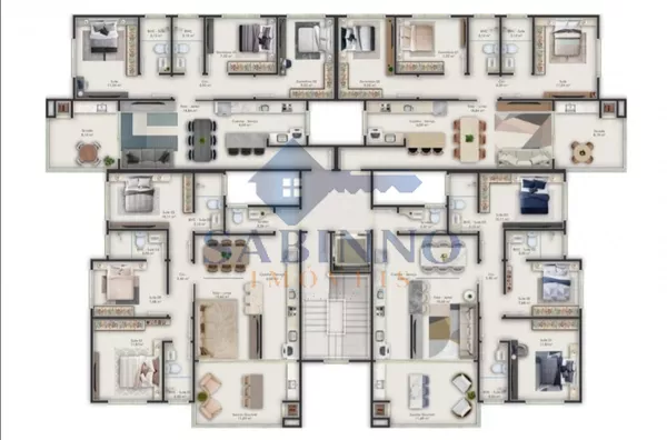 Apartamento para venda 3 quarto(s) armação da piedade governador celso ramos - Foto 11