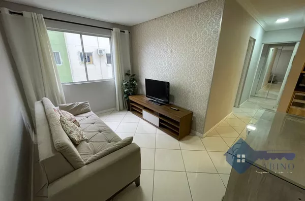 Excelente apartamento para venda mobiliado 2 dormitorios no Pachecos, Palhoça