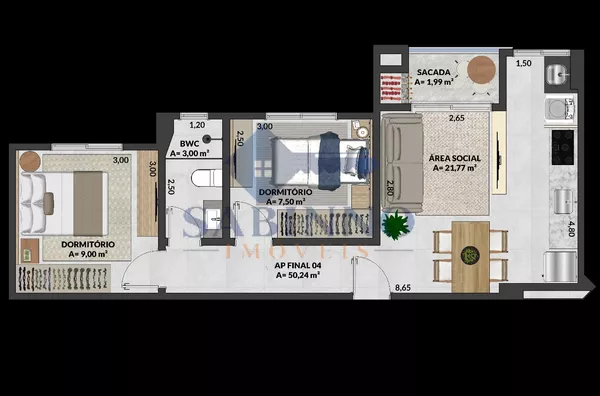 Apartamento para venda 2 Quartos, São Ludgero - Foto 9