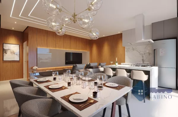 Apartamento de 02 Quarto(s), 01 Suíte, a 100 metros do mar, a Venda na Praia de Palmas em Governador Celso Ramos SC