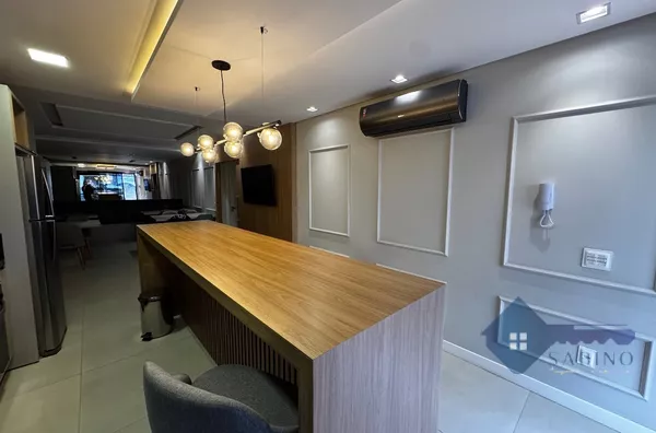 EXCELENTE APARTAMENTO TODO MOBILHADO A VENDA NO CENTRO DE PALHOÇA 