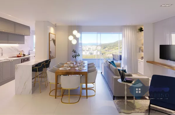 Apartamento para venda 2 quarto(s) pedra branca palhoça