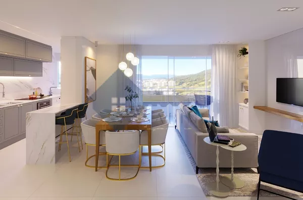 Apartamento para venda 2 quarto(s) pedra branca palhoça - Foto 2