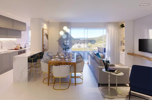 Apartamento para venda 2 quarto(s) pedra branca palhoça - Foto 2