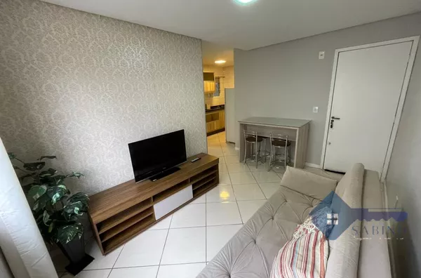 Excelente apartamento para venda mobiliado 2 dormitorios no Pachecos, Palhoça