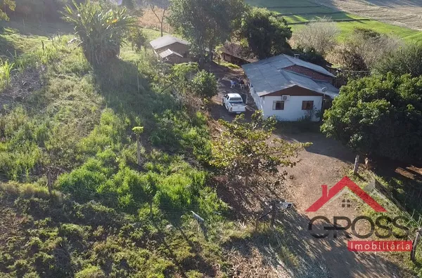 Chácara para venda,  - Contendo 2,5 Alqueires com 2 casas em alvenaria