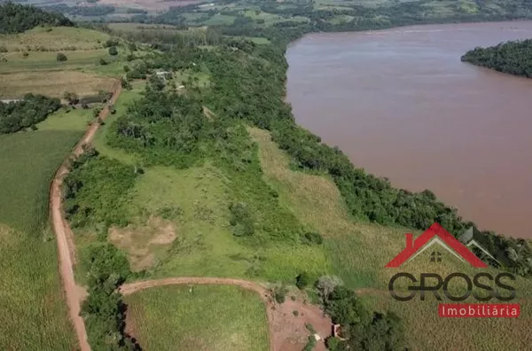 Sítio com 5 alqueires, sendo 1 alqueire para plantio, com 500m²  de Margem no Rio Iguaçu - Capanema