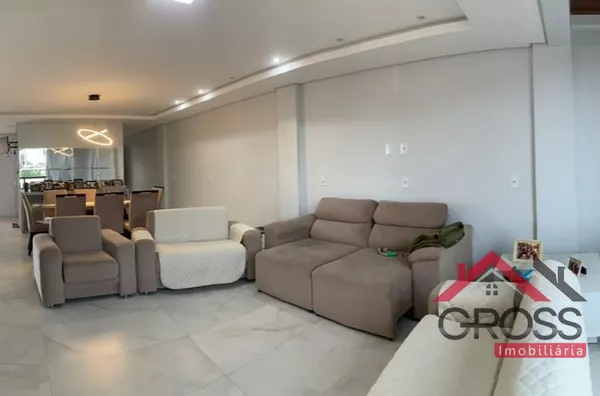 Apartamento com 190m² privativo, mobiliado com móveis planejados - Centro de Capanema